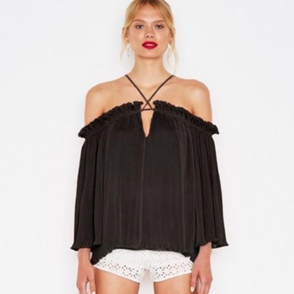 Alice McCall Tops - ALICE McCALL What Do You Mean Top in Black EUC Size US 2